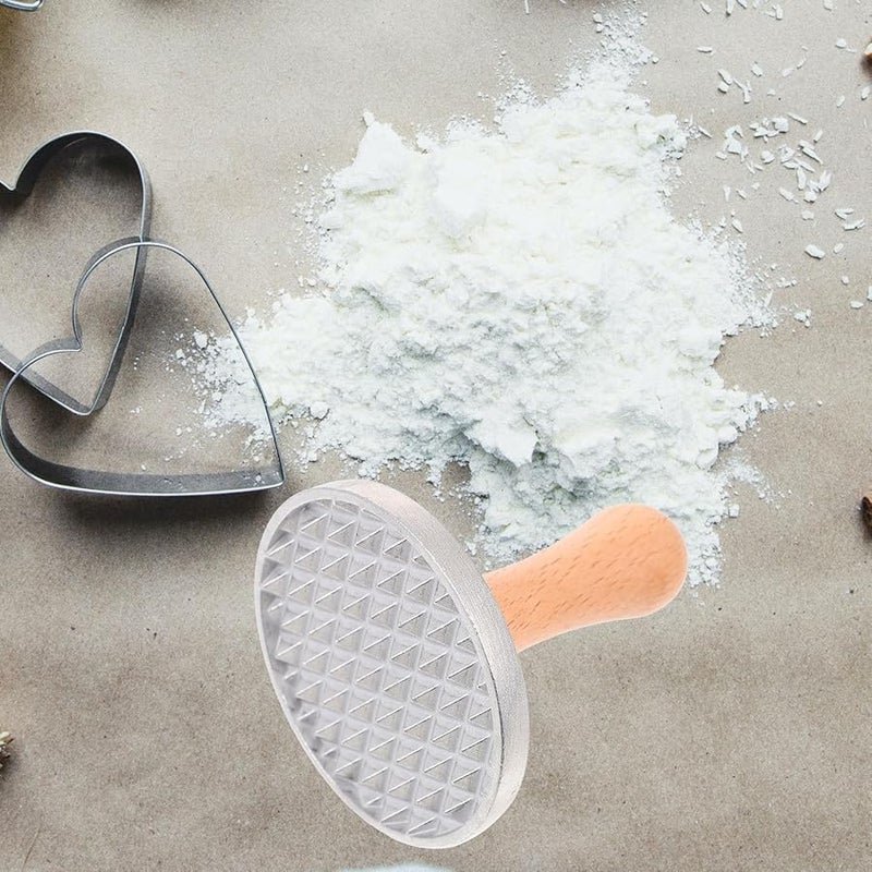 Zinc Alloy Cookie Mold with Ergonomic Handle Non Stick Biscuit Cutter DIY Baking Supply - Image 2